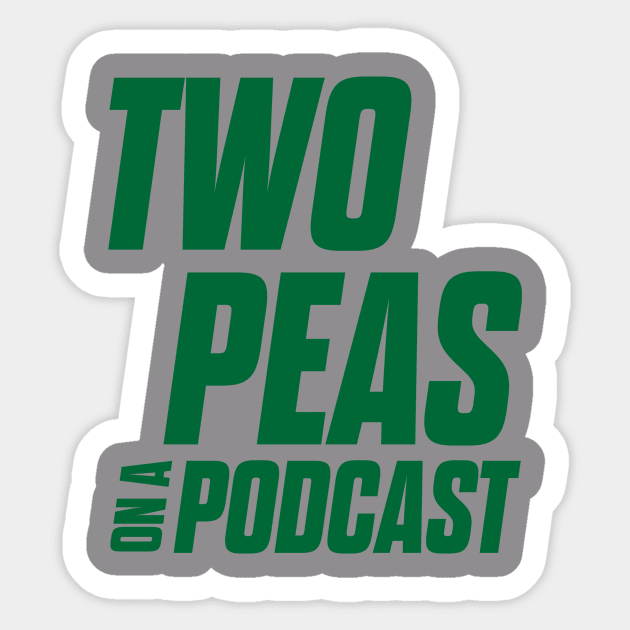 Two Peas Pocket Tee Sticker by twopeasonapod